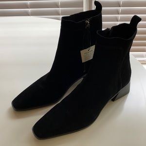 Zara real suede booties Size 8 EU 39